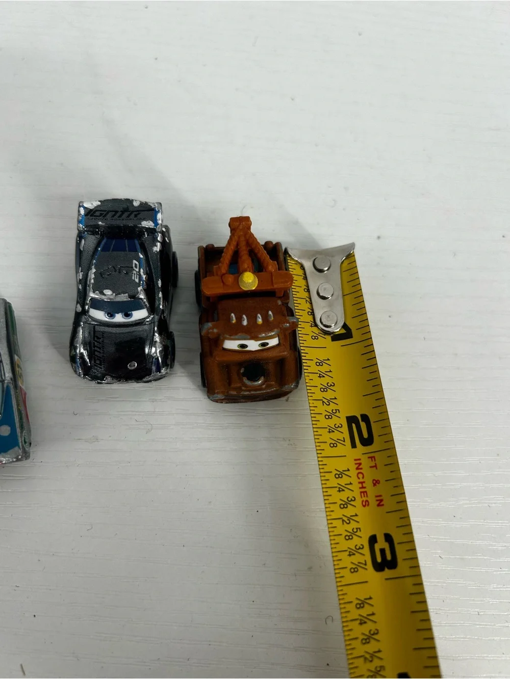 Mattel Disney Pixar Cars Mini Racers Die-Cast Set Lot of 4 Cars Mator and More